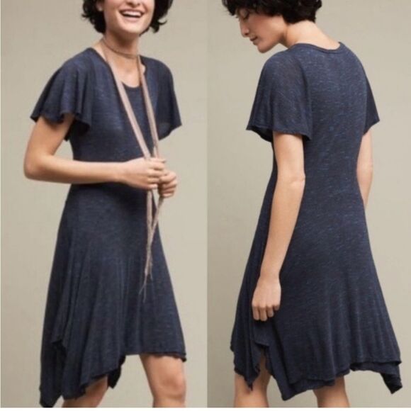 Dolan Anthropologie Left Coast Collection Melanie Knit Dress Medium - Picture 1 of 10